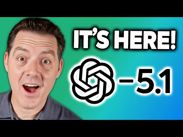 OpenAI Unveils GPT-5.1 (UPDATE)