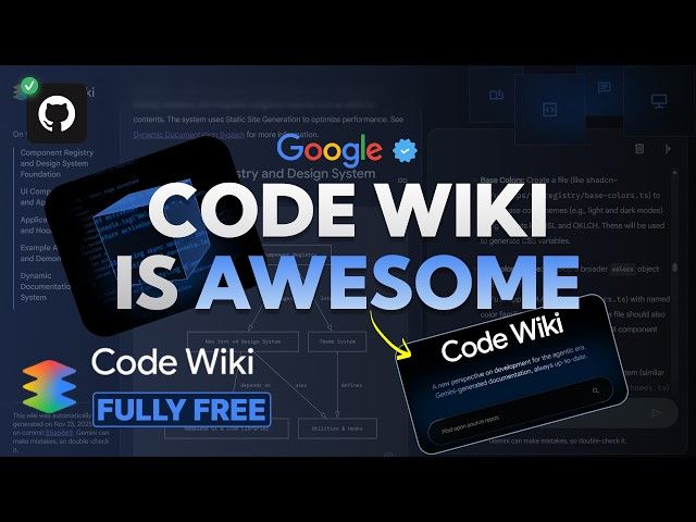 Google Gemini Code Wiki — AI That Understands Your Code (it's FREE)