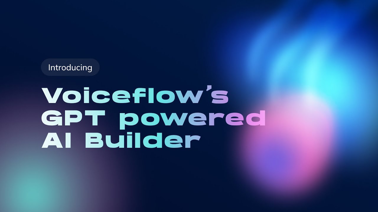 Unleash the Power of AI-Powered Conversations with Voiceflow's GPT AI Builder