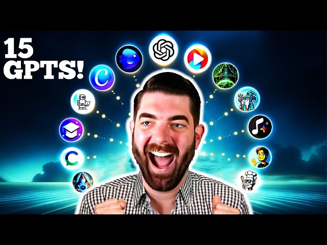 15 Custom GPTS That Will Change How You Work!