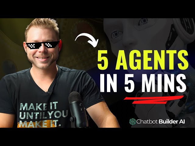 Build 5 AI Agents in 5 Minutes Flat
