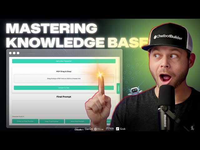 Mastering Knowledge Bases: Simplify AI Training with Chatbot Builder AI