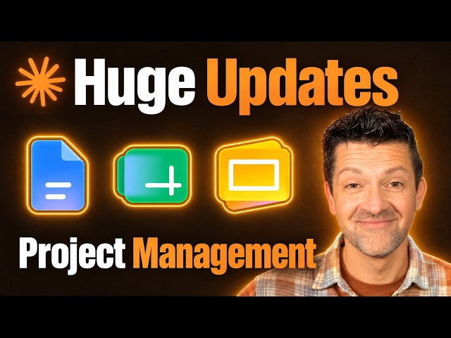 Claude FINALLY Works Inside Google Slides, Sheet + Docs (Full Project Management Guide)