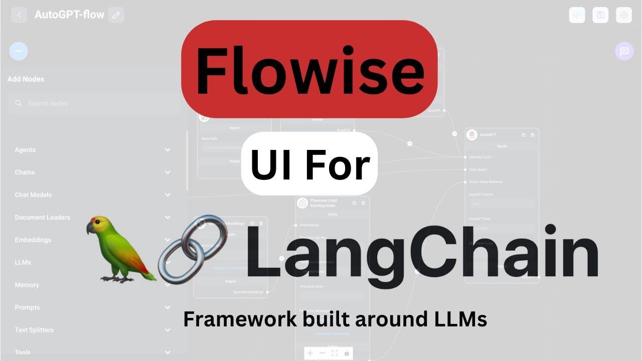 Build Your Custom LLM Flow Easily with Flowise