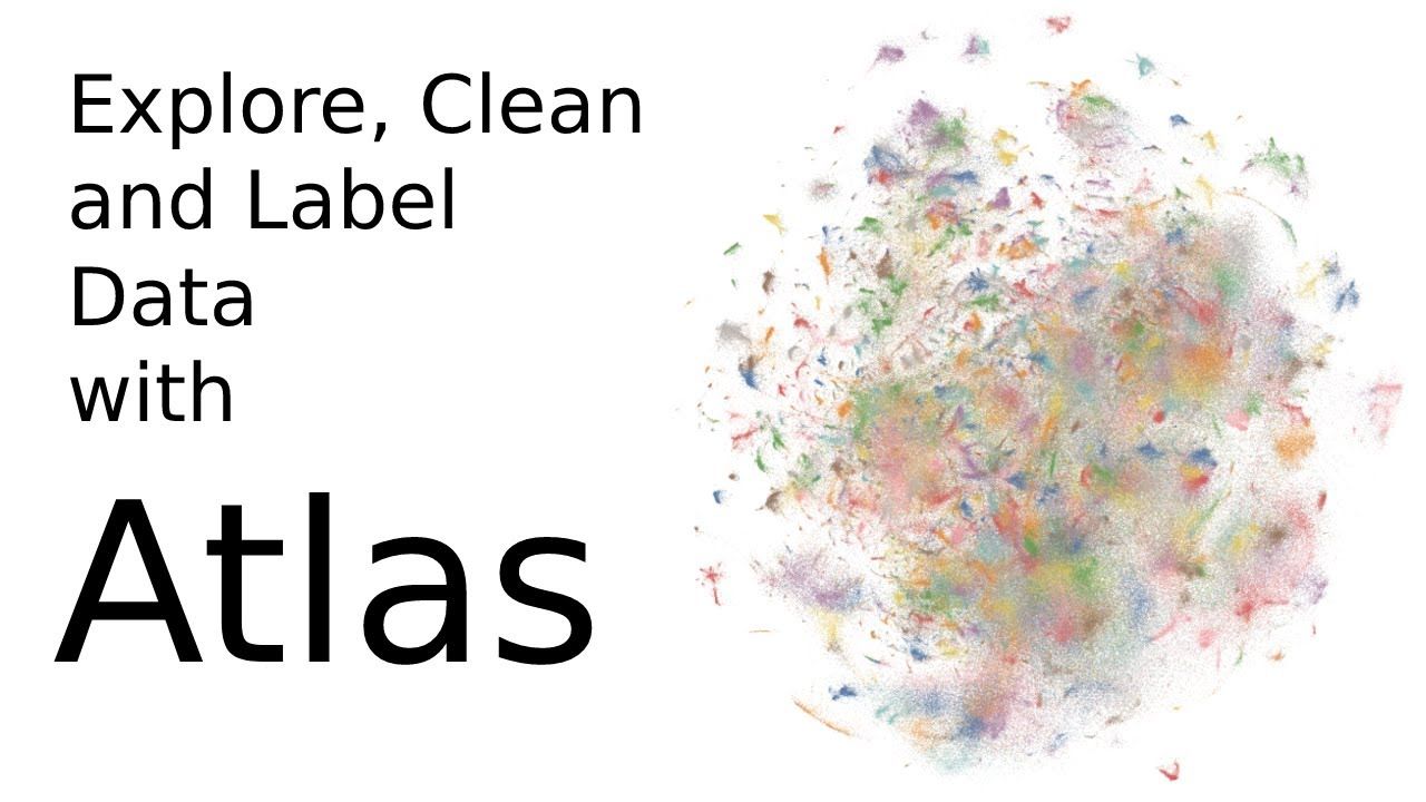 Exploring, Labeling, and Cleaning Text Data with Atlas