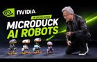 Nvidia Microduck AI Robots are mind blowing - World Premiere and First Look