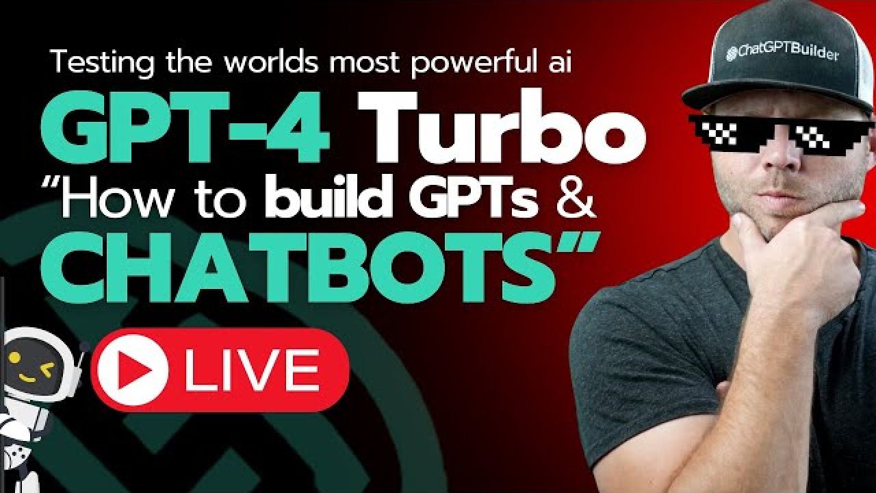 First Look at GPT-4 Turbo: How to Build GPTs & Chatbots